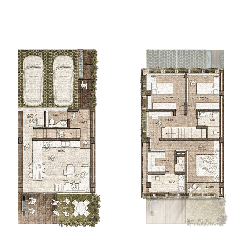 Casa Tipo 2 - La Ejecutiva