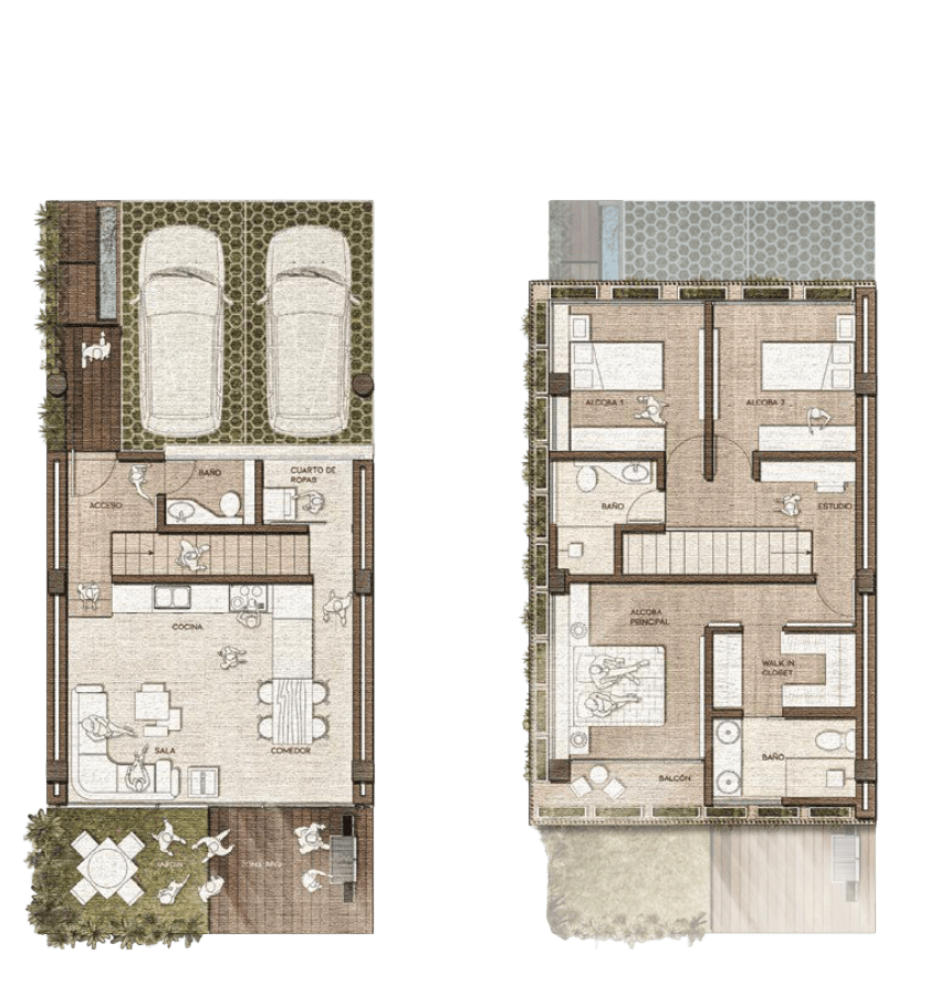 Casa Tipo 3 - La Moderna